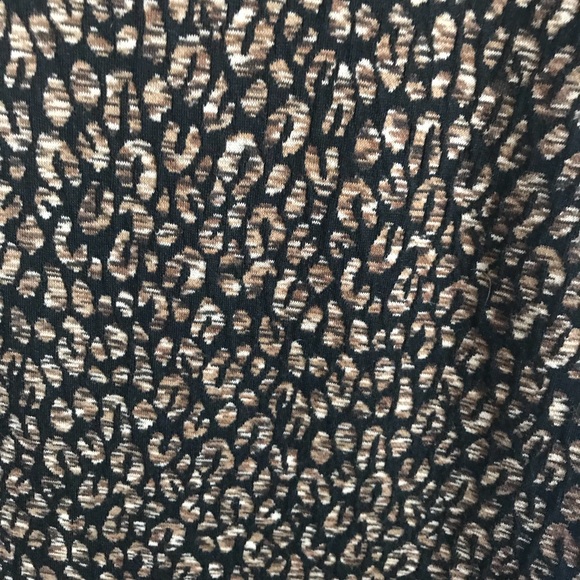 Calvin Klein Brown / Black Cheetah Print Dress - Picture 5 of 5